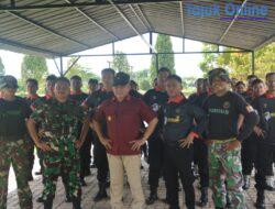 Rutan Batam Kanwil Kemenkumham Kepri Gelar Latihan Menembak di Lapangan Tembak Yonif 10 Marinir/SBY