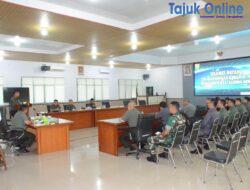 Korem 044/Gapo Menerima Kunjungan Dalproggar Itdam II/Swj