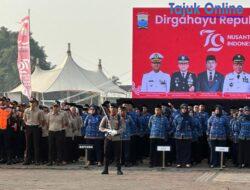Iptu Angga Kurniawan,S.Trk,S.I.K, M.H Jadi Komandan Upacara HUT RI Ke-79
