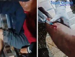 Diduga Ada Unsur Kelalaian Pihak Dinas PRKP Kota Palembang,Wartawan Liputan 12 Jadi korban Lakalantas