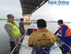 Pasca Robohnya Jembatan Penghubung,Satpolarud Polres MUBA Bersama Polsek Lalan Kembali Menggelar Patroli