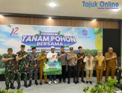 Partisipasi Kapolres Bintan Laksanakan Program Tanam Pohon Bersama Dalam Rangka HUT Air Nav ke-12