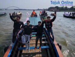 GAASS Gelar Aksi Unjuk Rasa Diperairan Sungai Musi Menolak Kehadiran Perusahaan Batubara