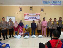 Jumat Curhat, Masyarakat Desa Tembeling Minta Kepada Wakapolres Bintan Agar Tiang Listrik yang Condong Dibenahi