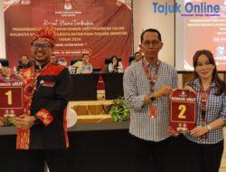 Calon Walikota Dan Wakil Walikota Batam Amsakar Achmad Dan Li Claudia Chandra Dapat No Urut 2 Di Pilwako Batam 2024
