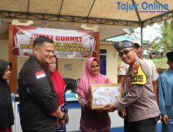 Kapolres Bintan Kunjungi Desa Numbing Dalam kegiatan Jumat Curhat