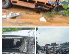 Breaking news, Terjadi Lakalantas Di Jalan  Jendral Sudirman Kepri Mall Menuju Bundaran Punggur