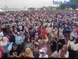 Ribuan Warga palembng Antusias Ikut Senam Sehat Bareng MATAHATI