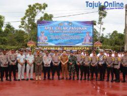 Polres Bintan Gelar Pasukan dalam rangka Operasi Zebra Seligi 2024