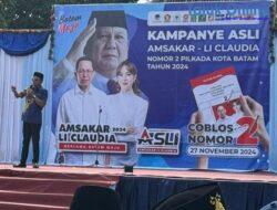 Saat Kampanye ASLI di Pulau Terung, Laode Salman Uraikan  Perjalanan Politik Amsakar Achmad