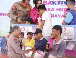 Bhakti Sosial Puncak HKGB Ke-72 Polda Sumsel