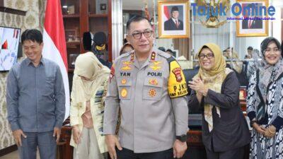 Kapolda Kepri Irjen Pol Yan Fitri Halimansyah Terima  Audensi Dan Silahturahmi Dprd KAB. Bintan