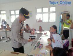 Giat Pembagian Makanan Sehat dan Bergizi Polda Sumsel Melalui Polsek kertapati