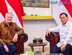 Presiden Prabowo Terima Sekretaris Jenderal OECD di Istana Merdeka