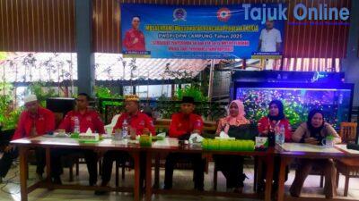 DPW PWDPI Lampung Gelar Musyawarah Rapat Kerja Daerah