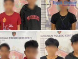 Polsek Kertapati Ringkus Tujuh Pelaku Tawuran Yang Meresahkan Warga