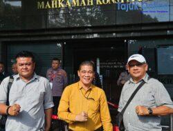 H.Jamakudin Koordinator GRIB JAYA Palembang Hadir di Kantor MK Terkait Sengketa Pilkada