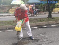 Sekjen PWDPI Soroti Kualitas Jalan di Kota Bandar Lampung