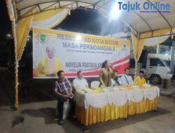 Anggota DPRD NOVELIN KOMISI IV Kota Batam Gelar Reses Masa Persidangan II di Pasar pelita