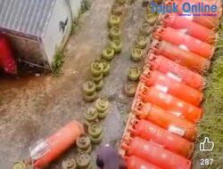 Viral: Diduga Penyulingan gas elpiji 3kg Ke 25kg Menjadi Heboh Warga Net
