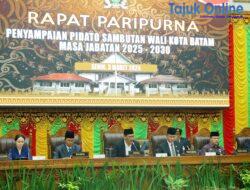Pidato Perdana Amsakar-Li Claudia Paparkan Visi dan Program Prioritas Untuk Batam Lebih Maju dan Sejahtera