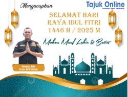 Emanuel Toba, ‘Ketua Dpc Grib Jaya Kota Batam Mengucapkan Selamat Hari Raya Idul Fitri 1446 H.2025
