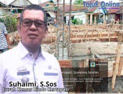 Lurah Kemas Rindo, Bantah Dirinya Minta Jatah Proyek Kepada Pemborong