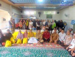 Baznas Palembang Salurkan Bantuan Kemanusiaan di Kemang Agung, Polsek Kertapati dan Media Center Kertapati Mendampingi