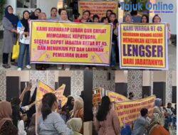 Ketua RT 45 Kemang Agung Menolak Mundur, Warga: Malu Dong ,!!!
