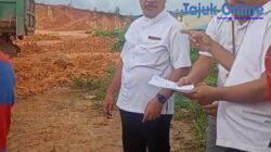Wakil Ketua II DPRD Batam dan Komisi I Sidak Aktivitas Cut and Fill di Sei Pelunggut