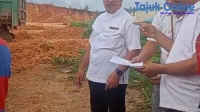 Wakil Ketua II DPRD Batam dan Komisi I Sidak Aktivitas Cut and Fill di Sei Pelunggut
