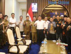 Koalisi Ormas Sumsel Audiensi ke Gubernur Terkait Darma Agung 41 Belum Mengantongi Izin Oprasional