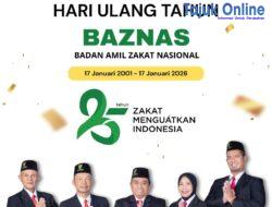 Dengan Semangat Milad ke – 25, Baznas Perkuat Komitmen Zakat untuk Kesejahteraan Umat