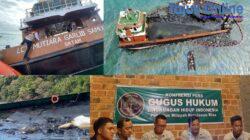Laut Dicemari, Korporasi Menghilang : Misteri Kapal Limbah Kandas di Perairan Batam