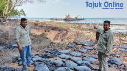 Hari Ketiga Pascakandas, Limbah B3 Masih Menghitamkan Pantai Dangas GHLHI : Dugaan Pidana Lingkungan Menguat, Rujuk UU PPLH