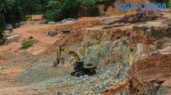 Diduga Tanpa Izin, Aktivitas Penambangan Batu Pecah di Teluk Mata Ikan Nongsa Disorot